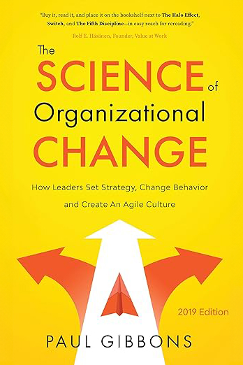 The Science of Organizational Change book cover by Paul Gibbons